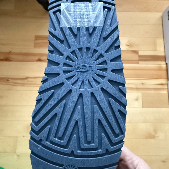 UGG Cozy Blue Platform Shoes - Picture 4 of 5